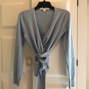 Diane von Furstenberg wrap sweater